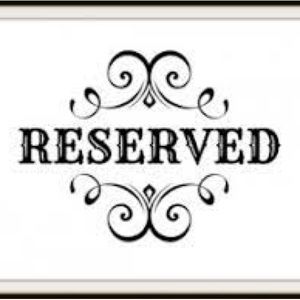 Reserved listing